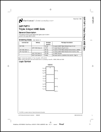 54F11FMQB Datasheet