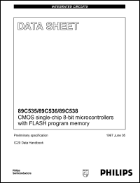 P89C535NBAA Datasheet