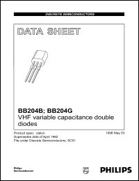 BB204G Datasheet