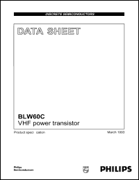 BLW60C Datasheet