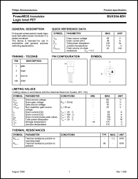 BUK554-200B Datasheet