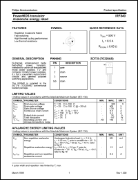 IRF840 Datasheet