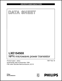 LXE15450X Datasheet