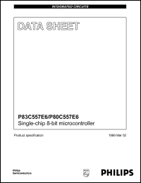 P83C557E6EBB Datasheet