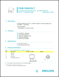PHB100N03LT Datasheet