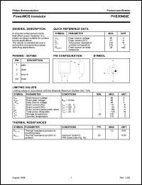 PHB36N06E Datasheet