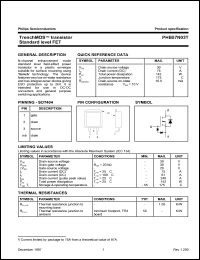 PHB87N03LT Datasheet