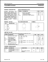 PHD6N10E Datasheet
