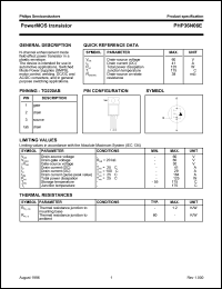 PHP36N06E Datasheet
