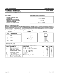 PHU2N50E Datasheet