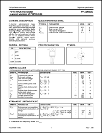 PHX5N50E Datasheet