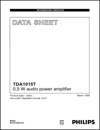 TDA1015/N3 Datasheet