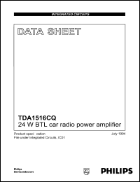 TDA1548TZ Datasheet