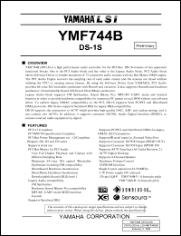 YMF740C-V Datasheet