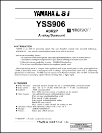 YSS902-F Datasheet