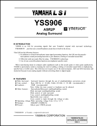YSS915-M Datasheet