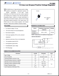 PJ1082CZ-3.3 Datasheet