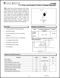 PJ1085CP Datasheet