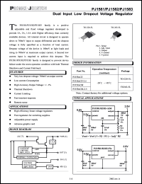 PJ1581CM-2.5 Datasheet