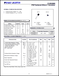 PJ2N3906CT Datasheet