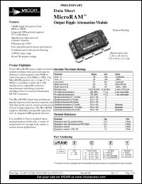 URAM2TN2 Datasheet