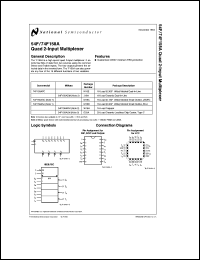 54F158ADMQB Datasheet