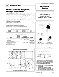 MC79M15CDT-1 Datasheet