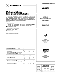 MC1495DR2 Datasheet