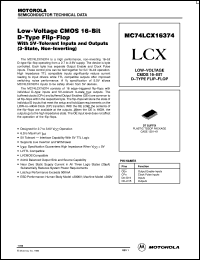 MC74LCX16373DT Datasheet