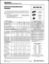 MC10H136FNR2 Datasheet