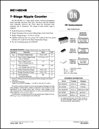 MC14024BDR2 Datasheet