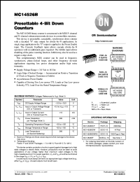 MC14526BDWR2 Datasheet