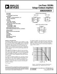 AD8039ART-REEL7 Datasheet