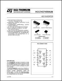 HCF4069UBM1 Datasheet