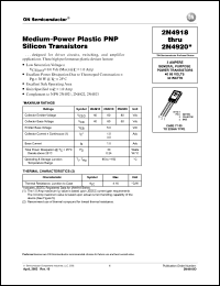2N4920 Datasheet