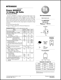 MTD3055VL1 Datasheet