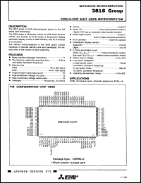 M38185MF-XXXFP Datasheet