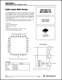 MC10E175FNR2 Datasheet