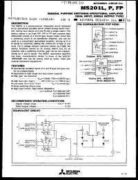 M5201P Datasheet