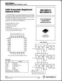 MC100E212FNR2 Datasheet