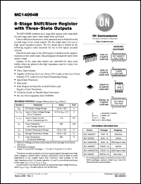 MC14094BDR2 Datasheet