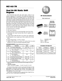 MC14517BDWR2 Datasheet