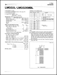 LM032L Datasheet