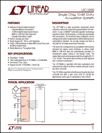 LTC1090CSW Datasheet