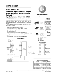 MC74HC589ADT Datasheet