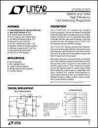 LT1372HVCN8 Datasheet