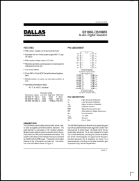 DS1666S100 Datasheet