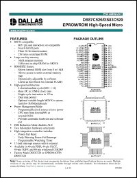 DS83C520-QCL Datasheet