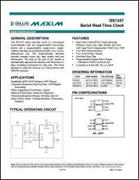 DS1337 Datasheet