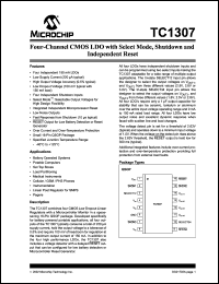TC1307R-1.8VQRTR Datasheet